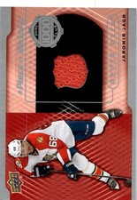 2016-17 UD A PIECE OF HISTORY 1000 POINT CLUB JERSEY JAROMIR JAGR AUTO FLORIDA