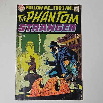 DC Comics The Phantom Stranger Issue 1 Superheroes Mystery 1969 Silver Age