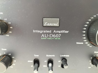 Sansui Au-D607 Integrated Amplifier #BE02825 | eBay