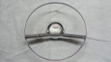 1957 Chevrolet Steering Wheel Horn Ring Good Used 57 Chevy 1957 Chevrolet Steering Wheel Horn Ring Good Used 57 Chevy