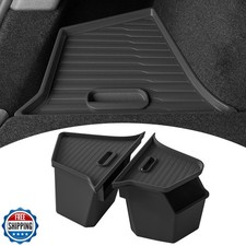 PUOENI New 2025 2026 Model Y Juniper Rear Trunk Storage Bins with