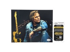 Mike Tramp of White Lion Autographed Hand Signed 8x10 Photo JSA Certified 🤘🎤