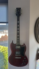 Vintage VS6 Gibson SG Copy Cherry Red 6 String Electric Guitar 2016 Model