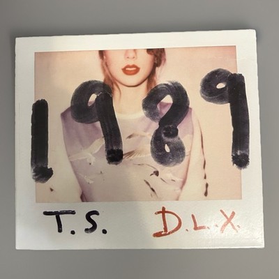 Taylor Swift 1989 Deluxe Edition CD, 2014 w/ Slipcase & Polaroid