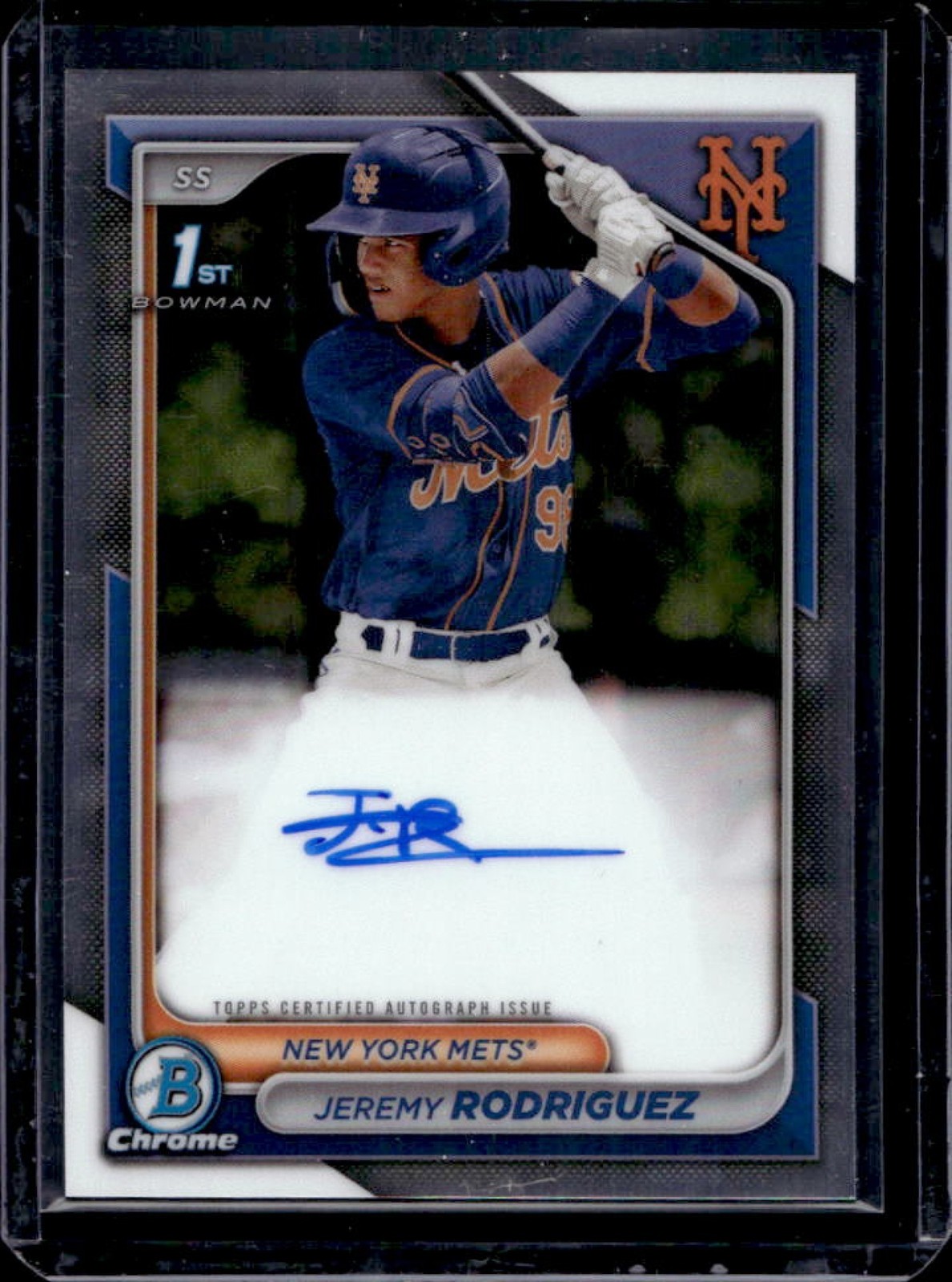 2024 Bowman Chrome Jeremy Rodriguez Auto 1st #CPA-JRZ Mets