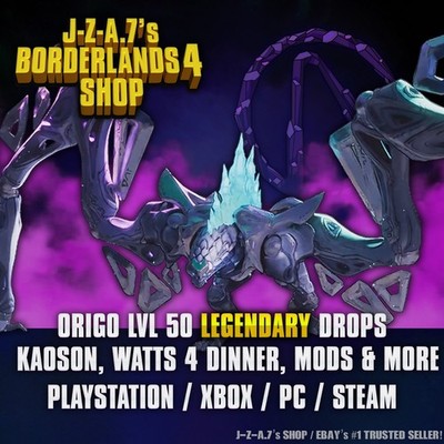 Borderlands 4 ORIGO LEGENDARY GEAR DROPS, ITEMS, GUNS  PC-PS-XBOX 