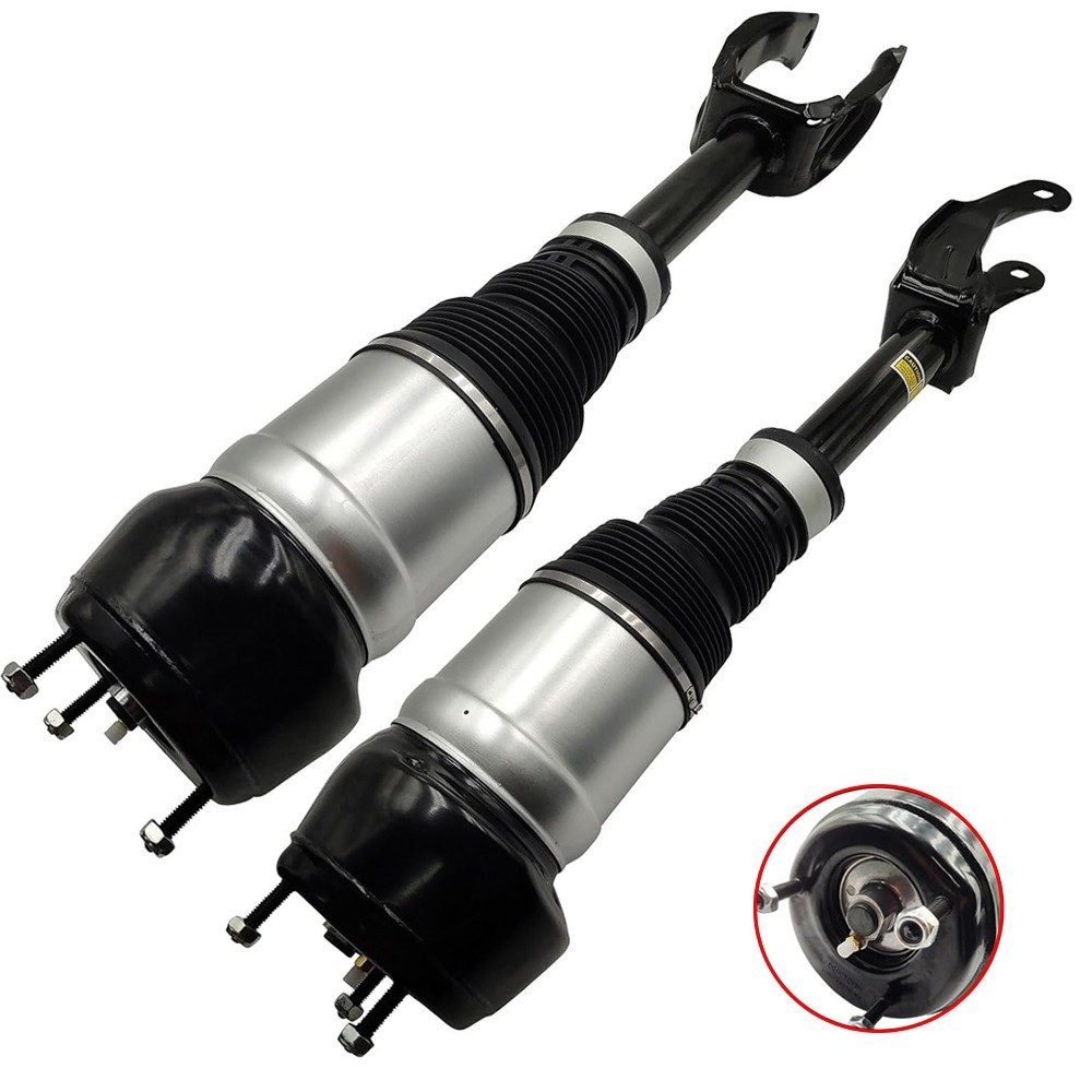 2x Front Air Suspension Shock Struts w/o ADS For Mercedes W166 X166 GL450 GLS550