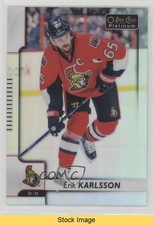 2017-18 O-Pee-Chee Platinum Rainbow Erik Karlsson #57 READ hj3
