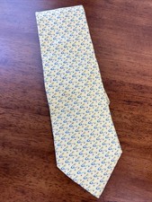 Vineyard Vines 100% Silk Custom Tie Collection NuStar Hand Made In USA Yellow