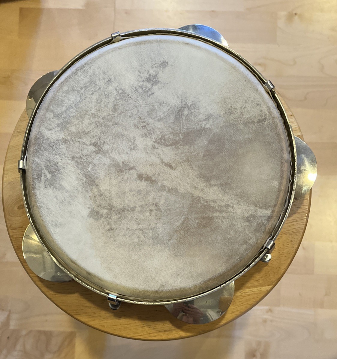 Shayni Trade Corp EnSoul Music Mid-East Tunable Tambourine Riq 8.5"