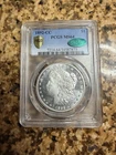 Pcgs 1892-CC Morgan Dollar MS64 With A CAC And Nice And White