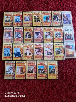 John Wayne - Auswahl - VHS Video -  (bitte Beschreibung lesen)