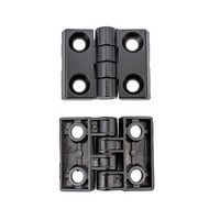 2X Metall Scharniere FüR 3030 Aluminiumprofile Schwarz