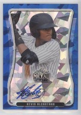 2020 Leaf Metal Draft Portrait Blue Crystals 13/15 Kevin Alcantara Auto 02ti