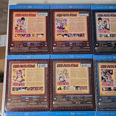 Fairy Tail Collection 1-11 & Zero Ep 1-277 US Region A Blu-ray