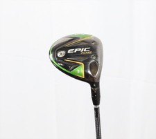 Callaway Epic Flash 15° 3 Fairway Wood Regular Flex Even Flow Green 3539108 Good