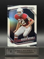2025 Panini Prizm Black White Prizm Roger Wehrli #138 St. Louis Cardinals /175