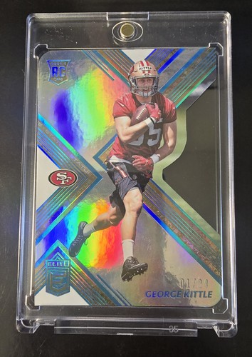 George Kittle #109 2017 Panini Donruss Elite card