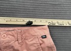 Vans Chino Skate Chino Pants Straight Fit Stretch High Waist Coral Women’s 29 — photo 4