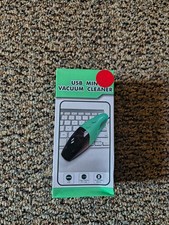 USB Mini Vacuum Cleaner For Desk or Car  