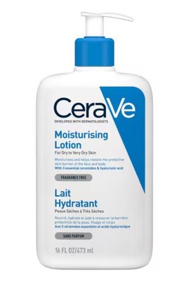 CeraVe Feuchtigkeitslotion, Gesicht & Körper, für trockene bis sehr trockene Haut 562 ml. Neu.