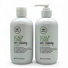 Paul Mitchell Tea Tree Scalp Care Anti-Thinning Shampoo + Conditioner Set 10.14o