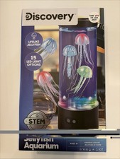Discovery Mindblown Jellyfish Aquarium Color-Morphing Lamp for Children