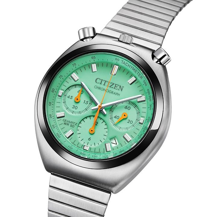 CITIZEN Tsuno Chrono AN3660-73X Playground Edition Green Dial