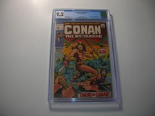Marvel Comic  -  Conan The Barbarian  -  Issue #1  -  1970  -  CGC Graded 9.2