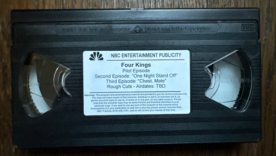 Four Kings VHS Seth Green NBC Sitcom 3 Episodes VERY RARE - Image 4 of 4