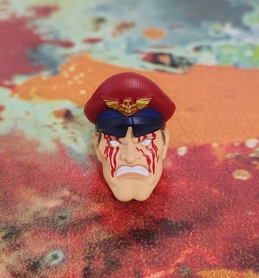 2026 SDCC Jada Street Fighter II YOU LOSE M. Bison Action Figure Head