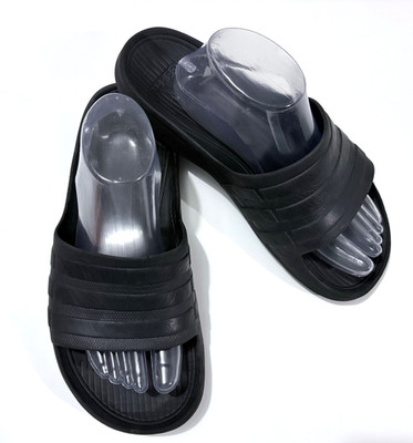 Adidas Adilette Slides Mens 9 Black Cloudfoam GZ3772 Slip On Sandals