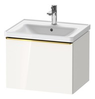 Duravit D-Neo Waschtischunterschrank Mit 1 Auszug Griff Gold Poliert 584 X...