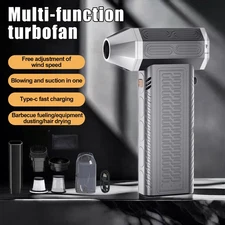 Electric Air Duster  Fan 130,000 RPM Handheld Blowers Vacuum Cleaners