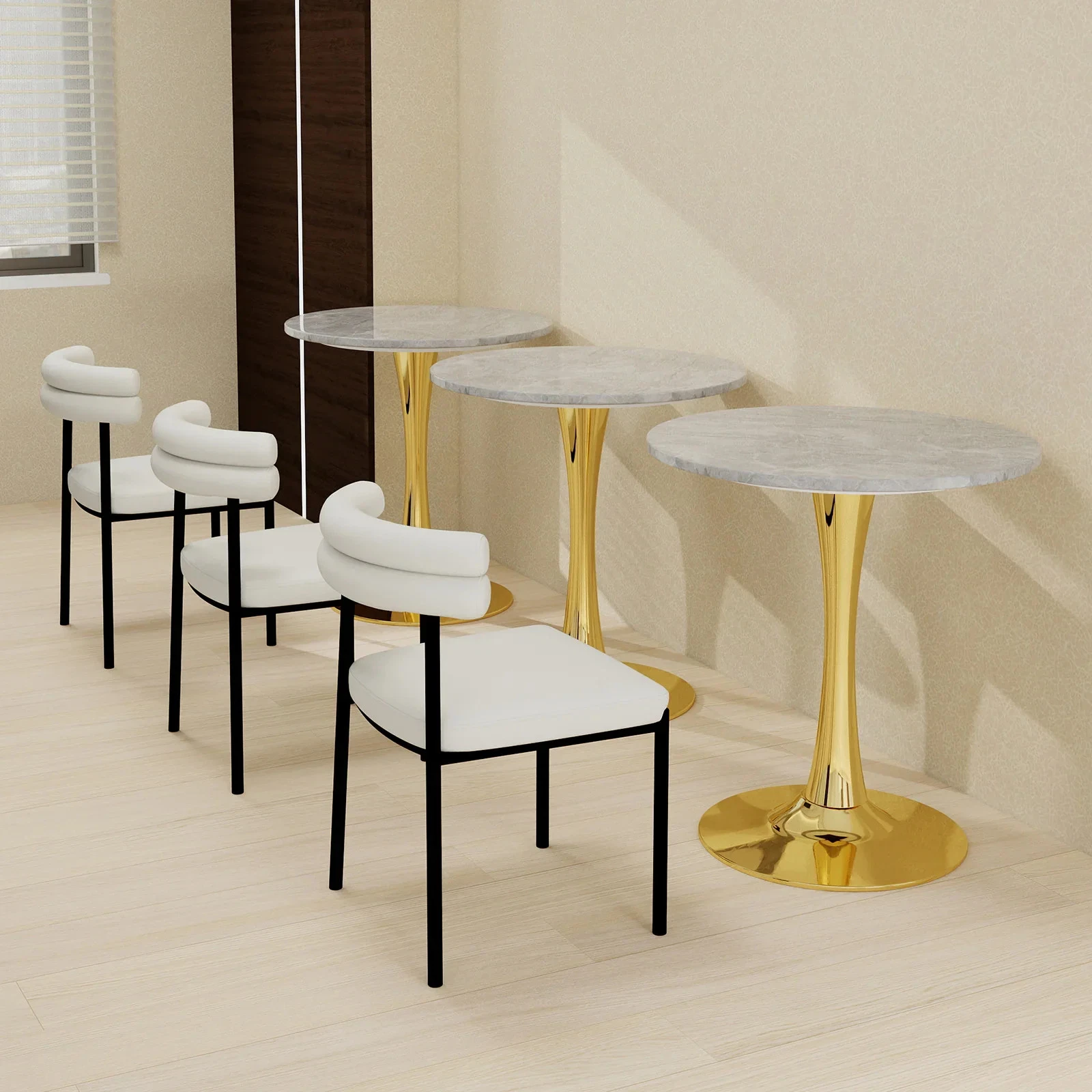 gold coffee table