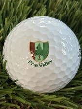 Pine Valley Golf Club Logo Golf Ball- NEW Titleist ProV1 Pine Hill New Jersey NJ