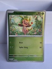 Chespin 005/086 Common Chaos Rising Pokemon Reverse Holo Near Mint
