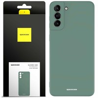 Spacecase SilikonhüLle FüR Samsung Galaxy S21+ DunkelgrüN