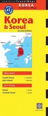 Korea & Seoul Travel Map Second Edition: Korea & Seoul Country Map by Periplus E