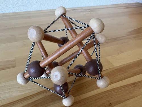 SKWISH The Manhattan Toy Company Baby Toy Wood Cognitive Development Wood Toned