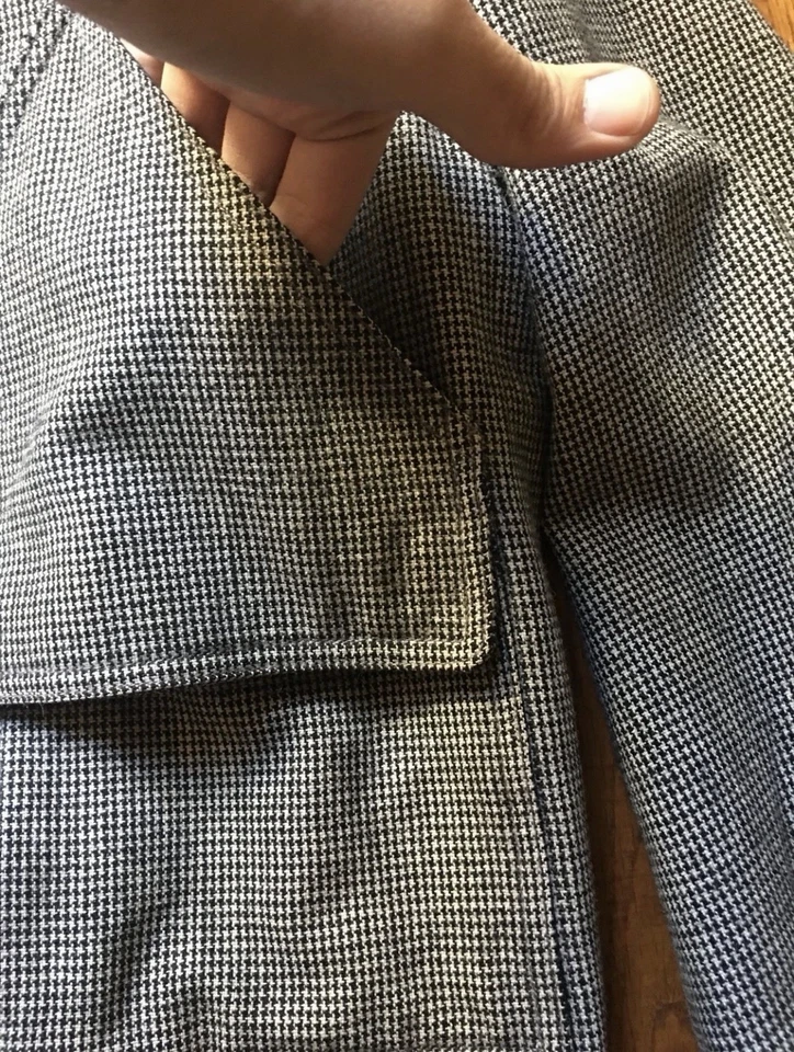 Chaqueta de pata de gallo Dior Homme Primavera 2008 Hedi Slimane para hombre talla 48 MII Foto 3 de 4