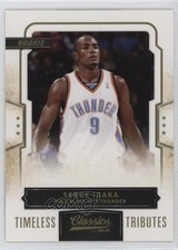 2009-10 Panini Classics Rookie Gold Timeless Tributes 39/50 Serge Ibaka #194 p8y