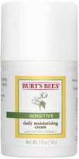 Burt's Bees Sensitive Daily Moisturizing Cream 1.8 oz Pack of 4
