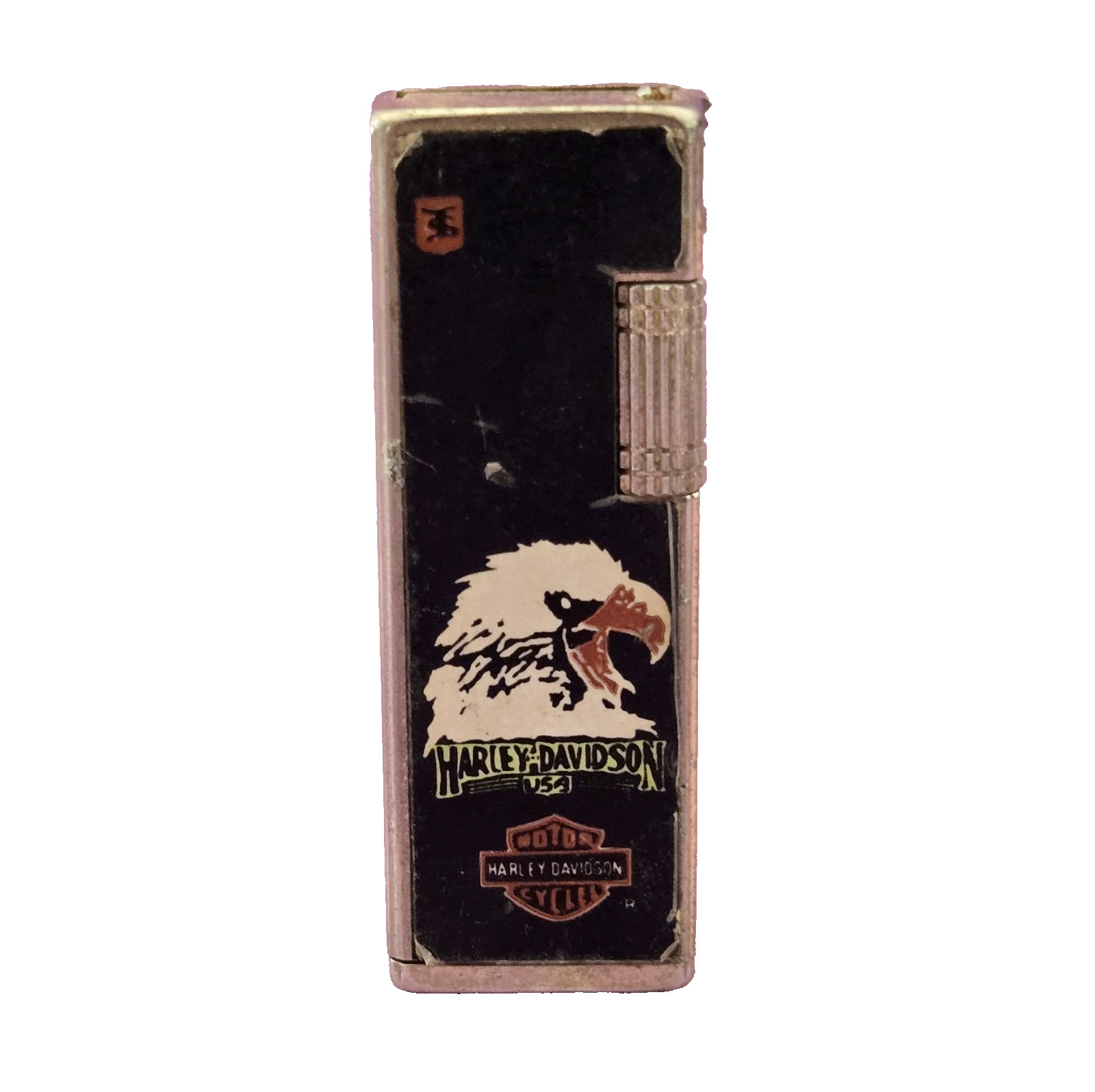 Refillable Butane Black Gold Eagle Motorcycles