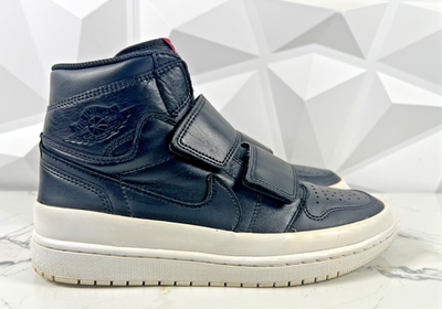 Nike Air Jordan 1 High Double Strap Black Sail AQ7924-001 Size 9.5 