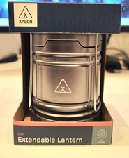 Xplor Extendable LED Lantern Light ? 300 Lumens ? Brand New ? Grey