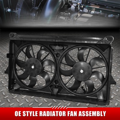 A-Premium Radiator Cooling Fan Assembly Replacement for Chevrolet Avalanche Silverado 1500 Silverado 1500 Tahoe GMC Sierra 1500 Yukon Yukon XL 1500 2007-2014