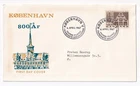 STAMP DENMARK "KOBENHAVN" 1967 FDC ENVELOPE