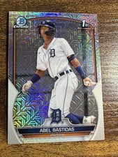 ABEL BASTIDAS 2023 Bowman #BCP-113 1st Mojo Refractor