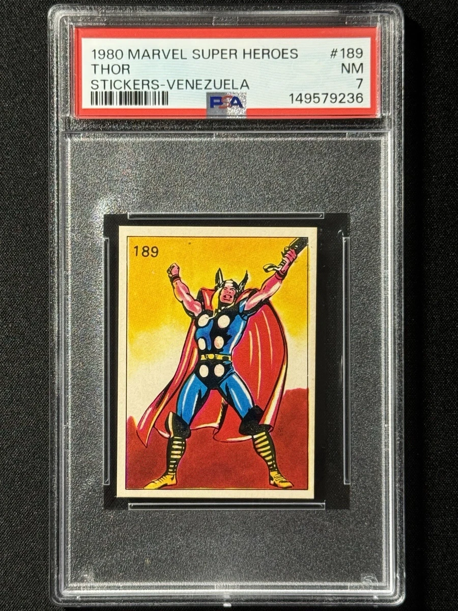 25+ Marvel Collectable Trading Cards with Vintage Sticker for sale